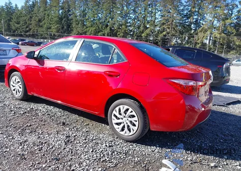 2017 Toyota Corolla Le из США, поврежденный, VIN 2T1BURHE2HC948547